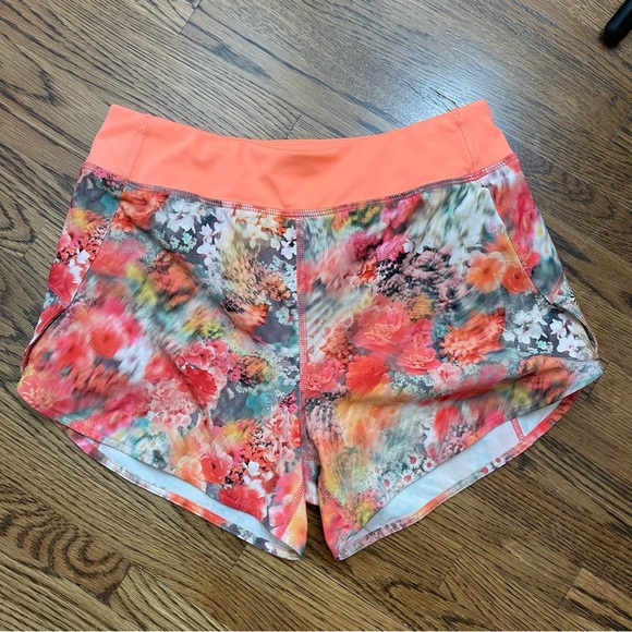 athlete girl run the world 3" shorts sz L 12 - Picture 1 of 4